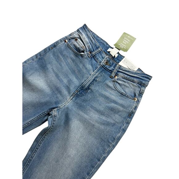 H&M Light Blue Denim Stretch Skinny Regular Waist Full Length Jeans Women Sz 4 - Picture 9 of 13
